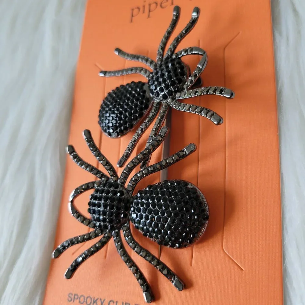 Piper K Spider Spooky Hair Clips